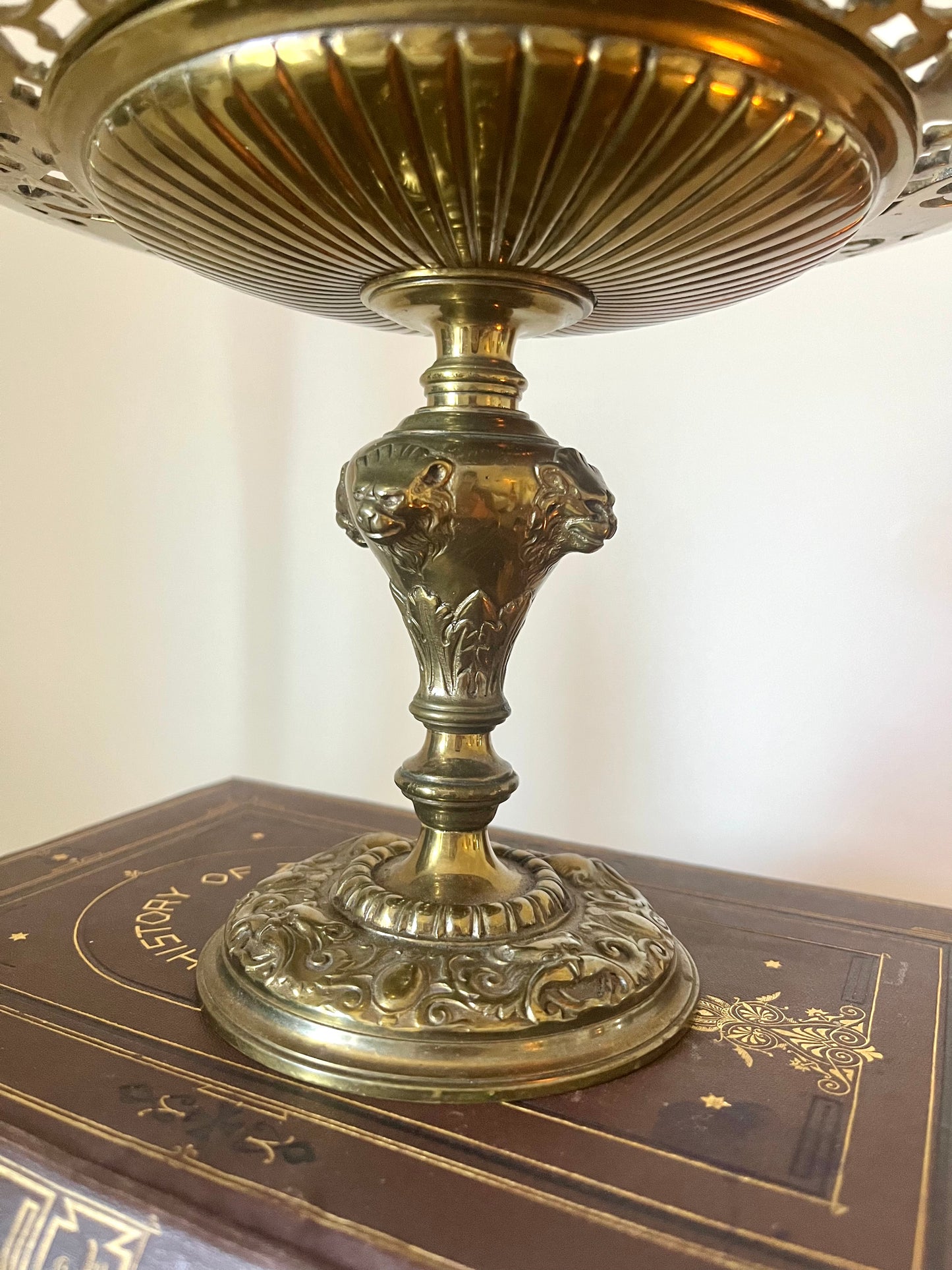 Antique French Bronze Tazza