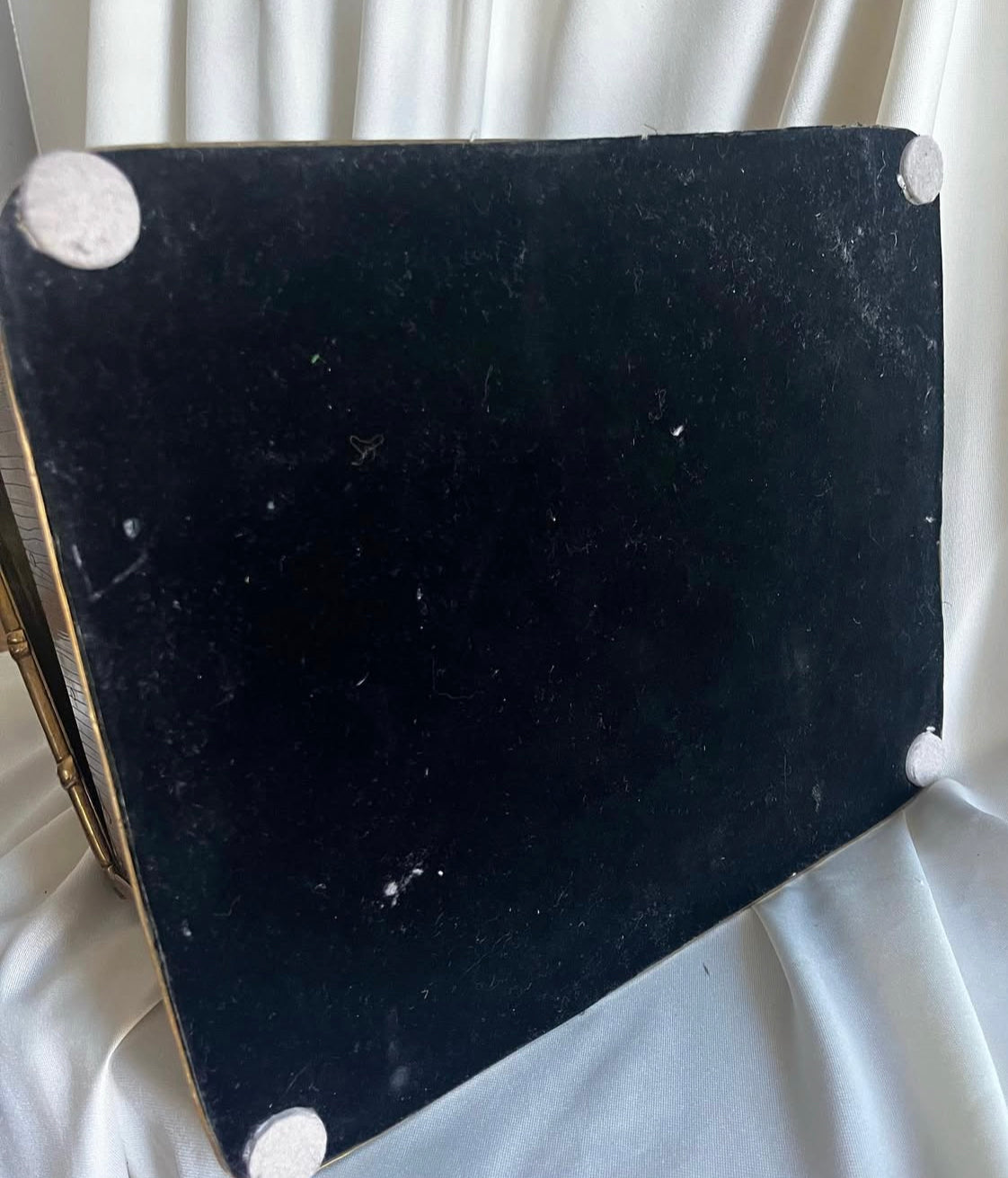 Vintage Large Solid Brass Metal Box.
