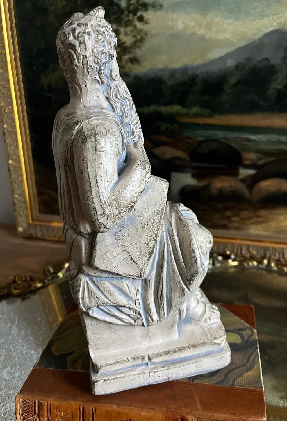 Vintage Michelangelo’s Moses State- Heavy Resin material.